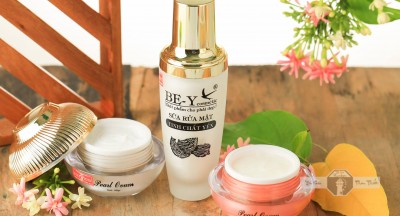 Kem face và Sữa rữa mặt tinh chất yến trị mụn, thâm và liền sẹo Be.Y